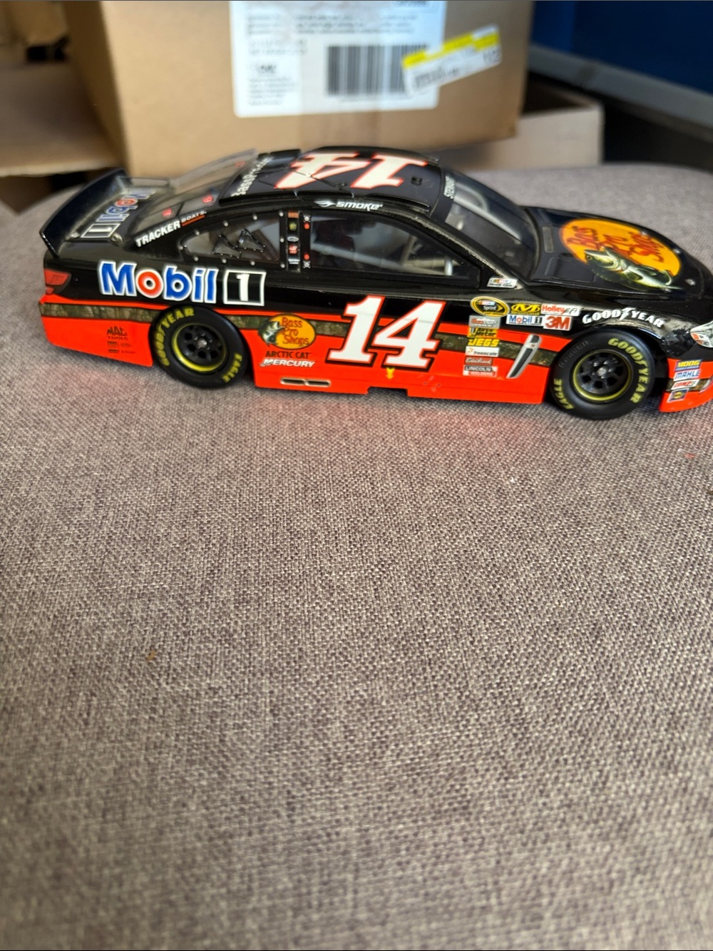 No.14 Bass Pro Shops Die-Cast Race Car